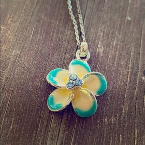 Hibiscus necklace